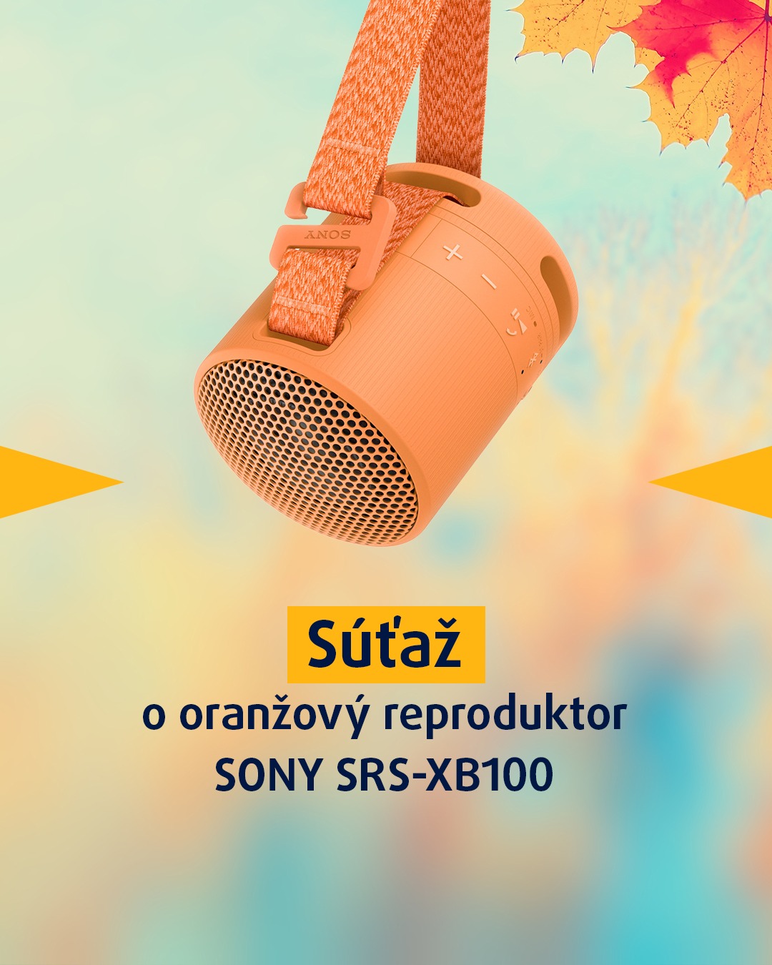 Zapojte Sa Do S A E O Oran Ov Reproduktor Sony Srs Xb S A E Na